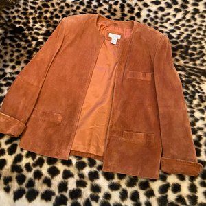 Lord & Taylor Women's Leather Jacket -